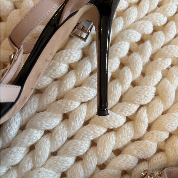 Kate Spade Black and Nude Heels with Rhinestones - Picture 7 of 7